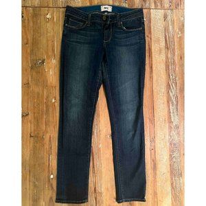 PAIGE Skyline Ankle Peg Dark Wash Jeans
